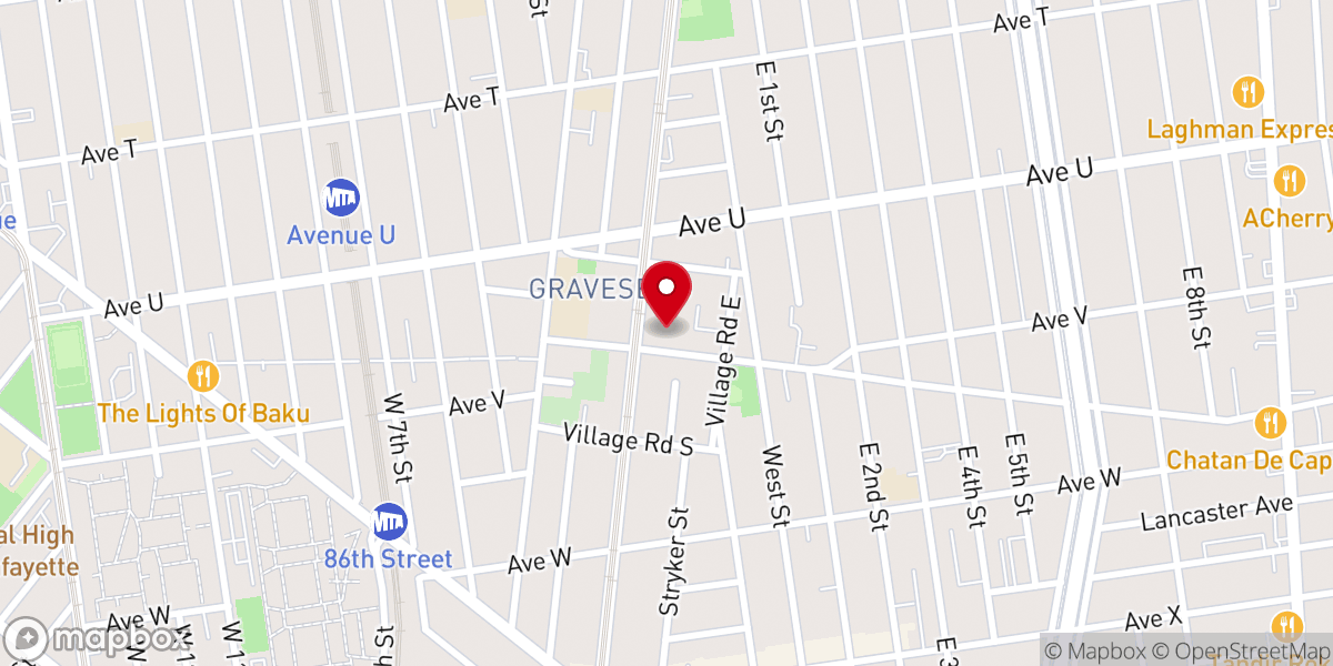 Map showing location of Moshe Ben Maimon / Chesed Abraham Congregation