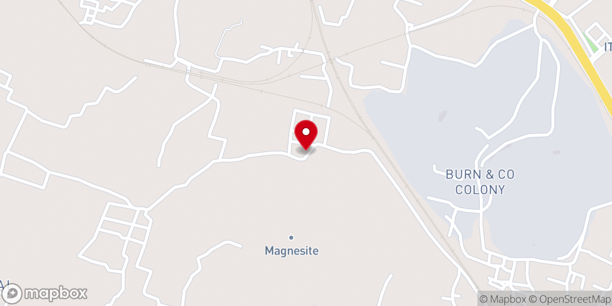 Map showing location of St. Sebastian's Church Manguppai ( Mancholai )