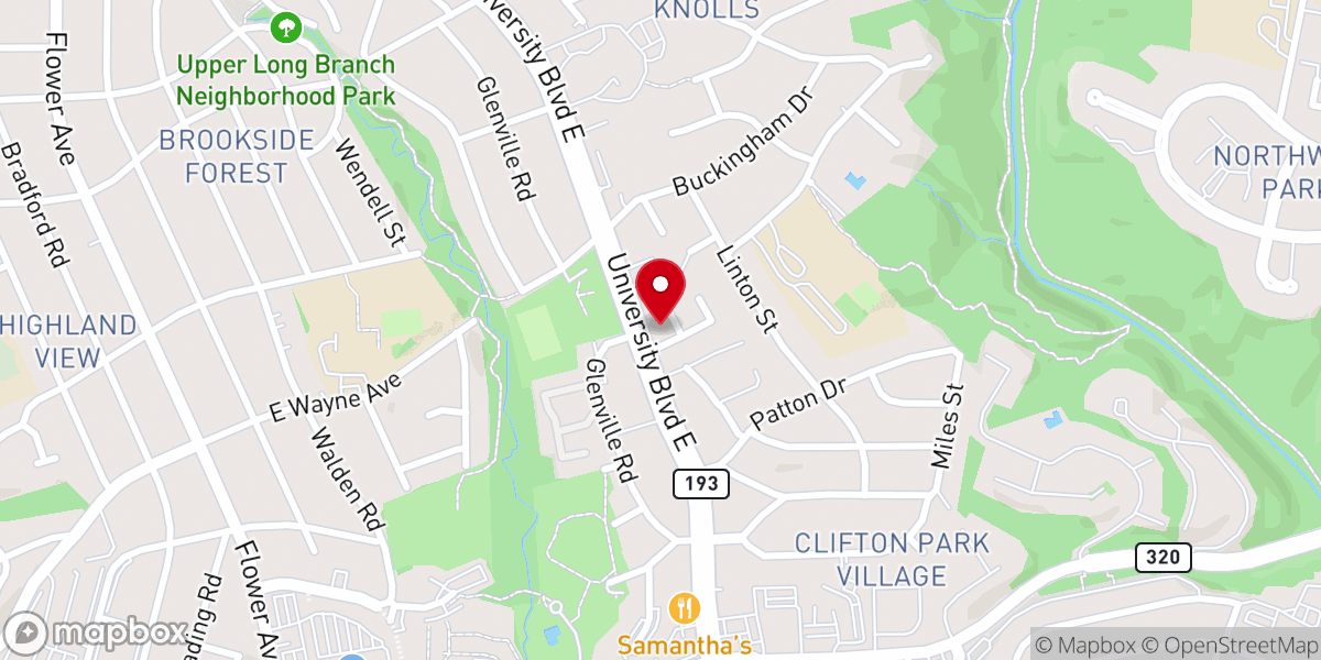 Map showing location of Emmanuel Full Gospel Believers Church