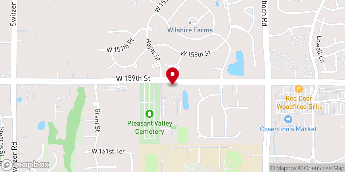 Map showing location of Redeemer Presbyterian Church