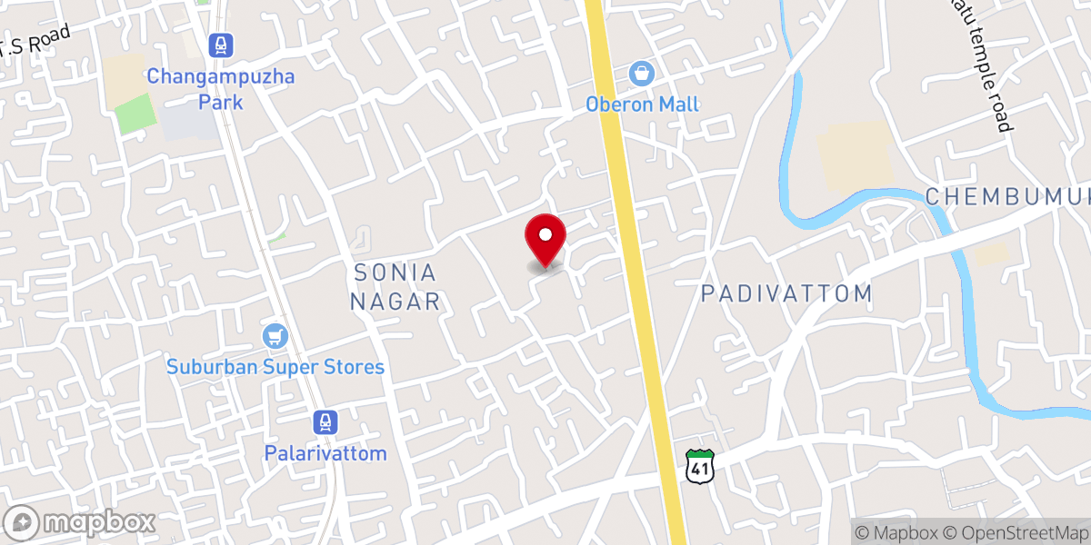 Map showing location of Love Feast Church