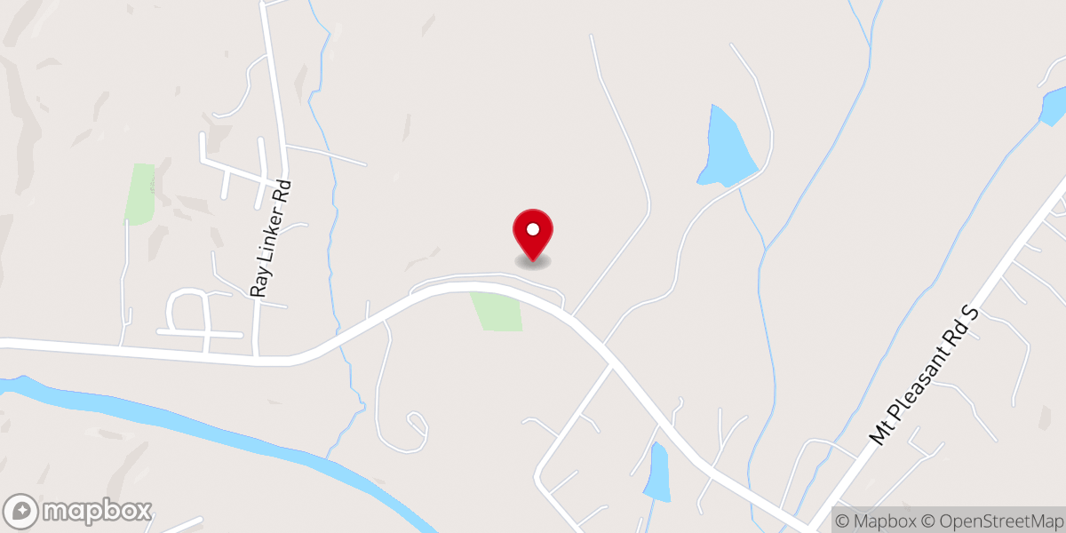 Map showing location of Wesleyan Pentecostal Church of Concord