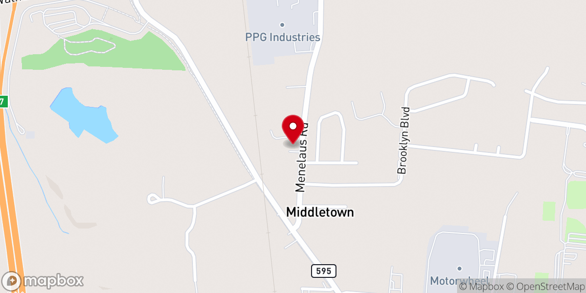 Map showing location of First Faith Independent Church