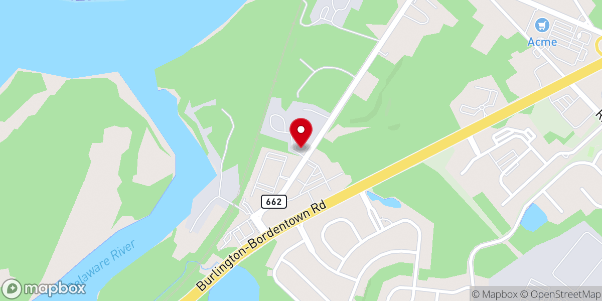 Map showing location of Church Brick Co