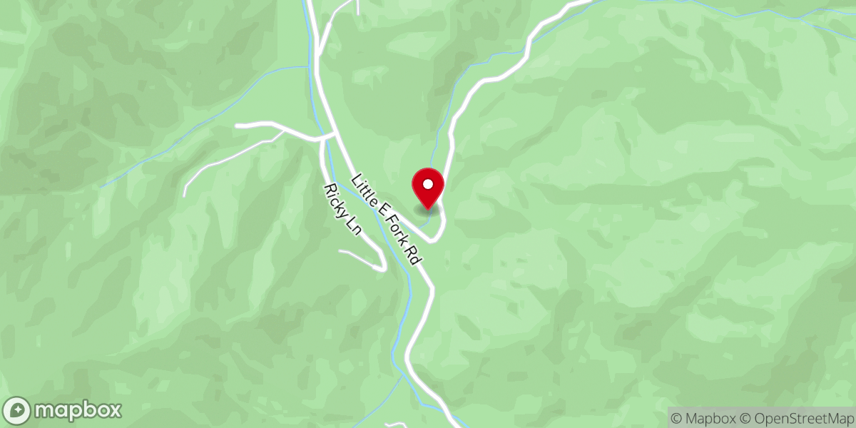 Map showing location of Laurel Grove Church