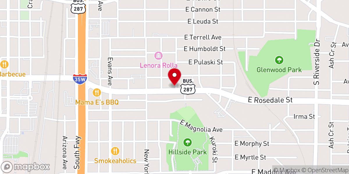 Map showing location of Antioch Empowerment Church / AMBC