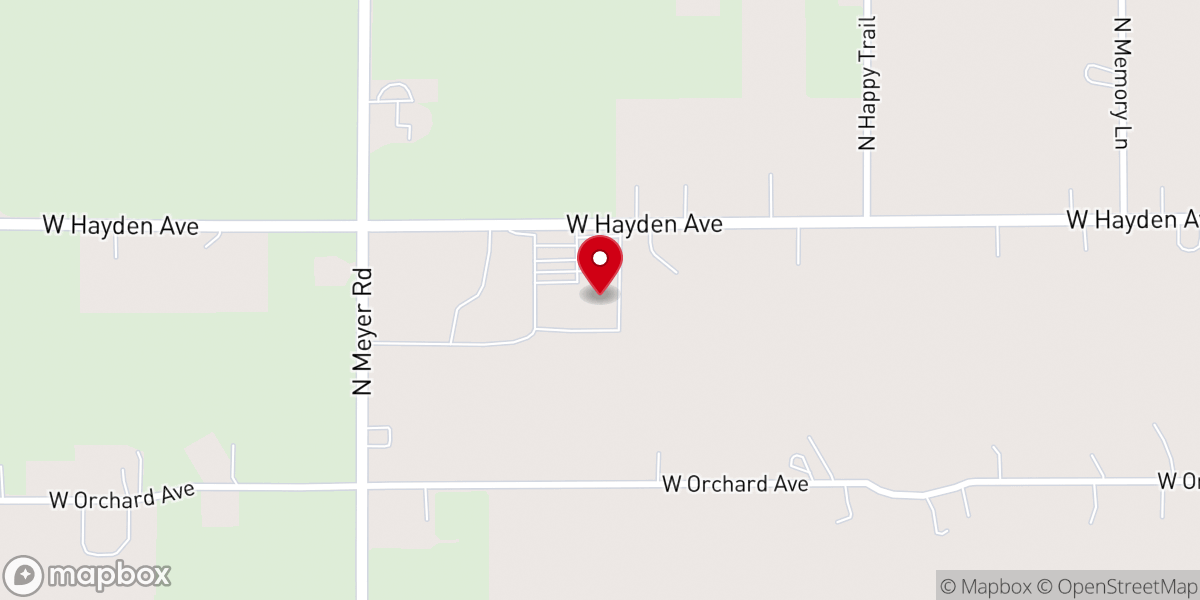 Map showing location of New Life Church