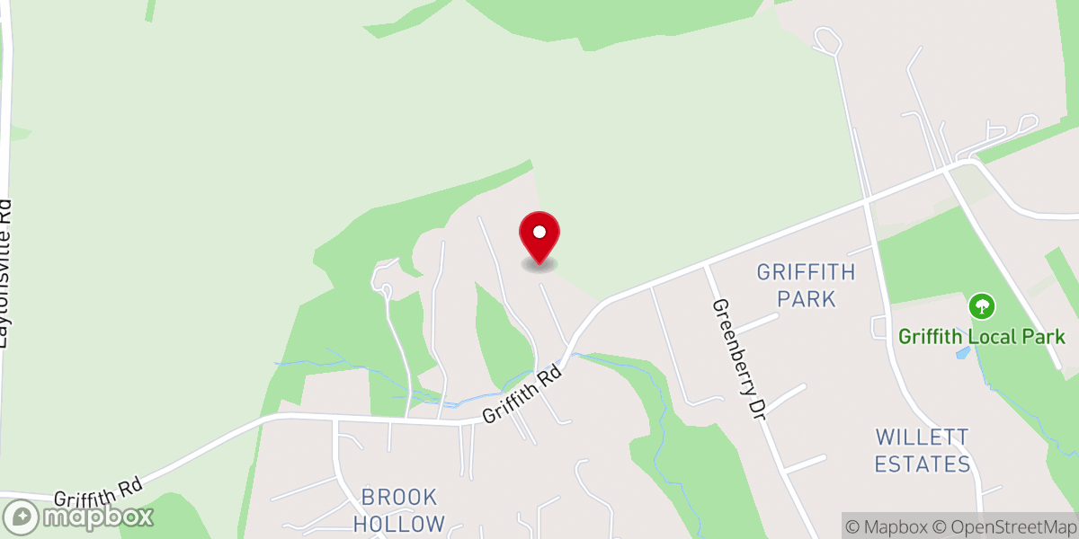 Map showing location of Semehahn Presbyterian Church