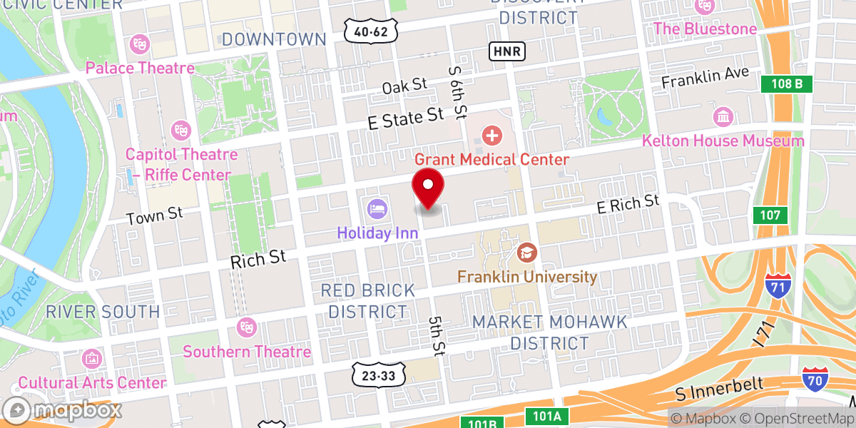 Map showing location of The Community of St Joseph Catholic Cathedral & Holy Cross Church