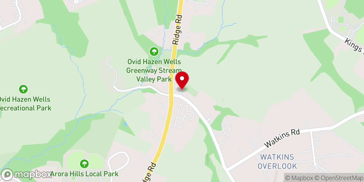 Map showing location of The Cross Chinese Baptist Church