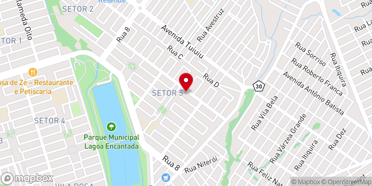 Map showing location of 1° Igreja Pentecostal Missão Salmos ( Cpa 3)