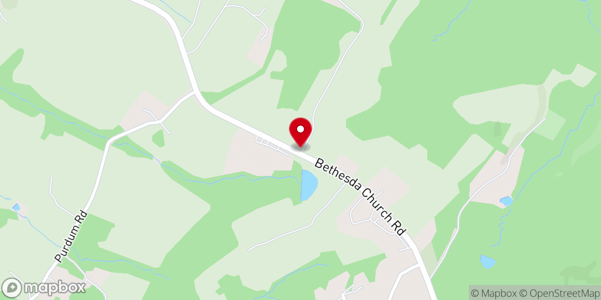Map showing location of Crossfire Farm