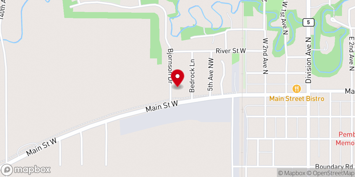 Map showing location of Worship Schedule — United Lutheran