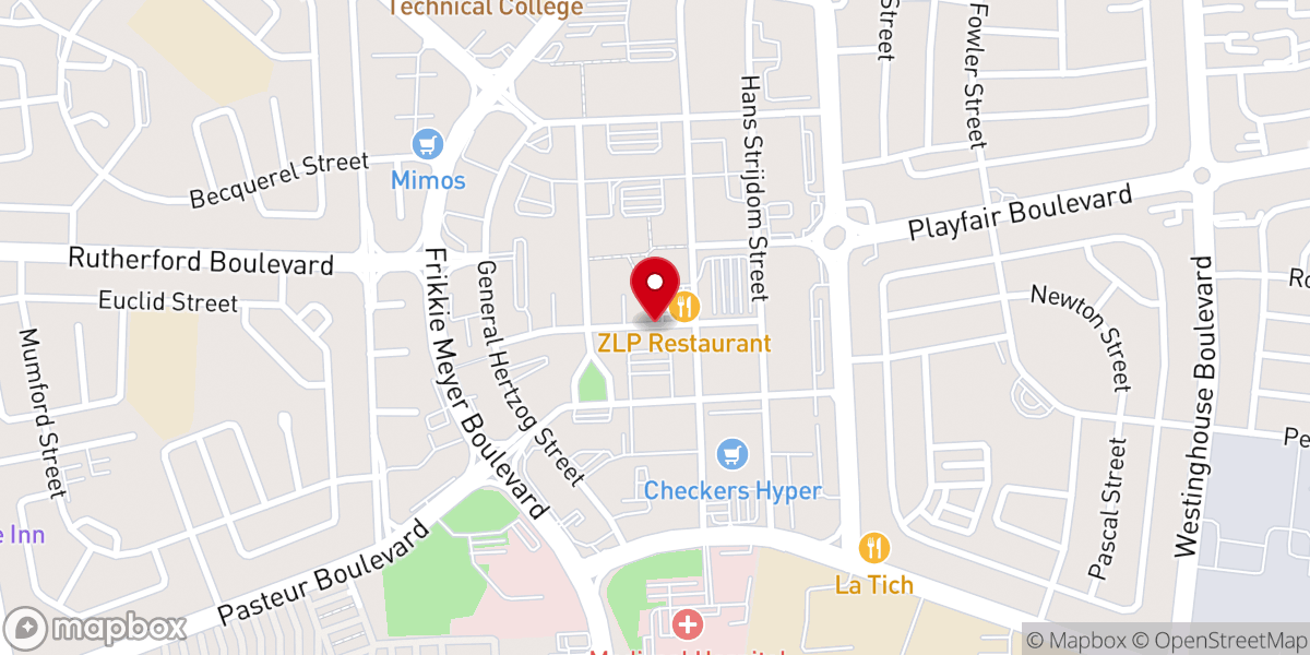 Map showing location of Prophets' Village