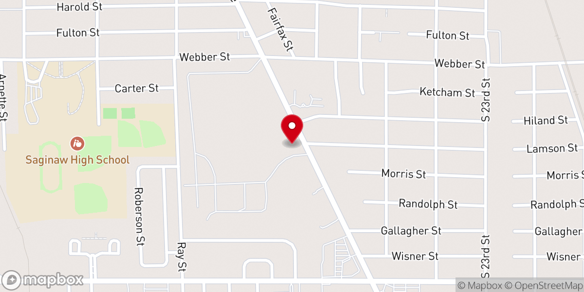 Map showing location of Victorious Believers Ministries Church of God in Christ