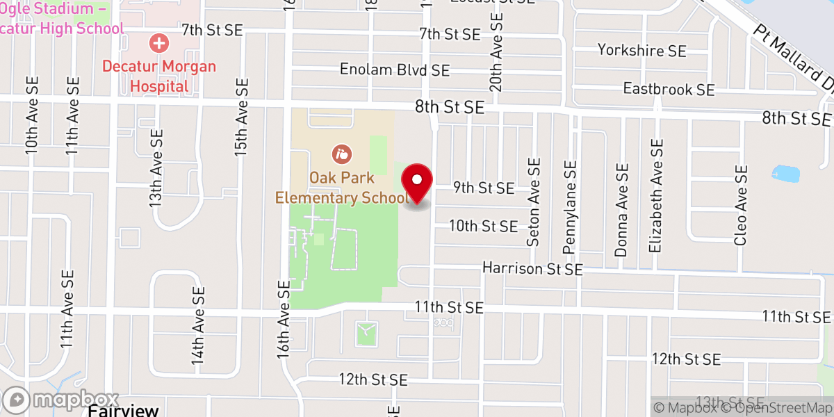 Map showing location of GraceLife Church