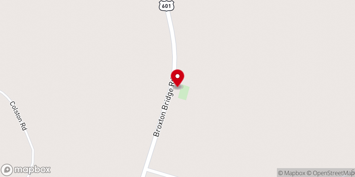Map showing location of Pleasant Hill United Methodist Church