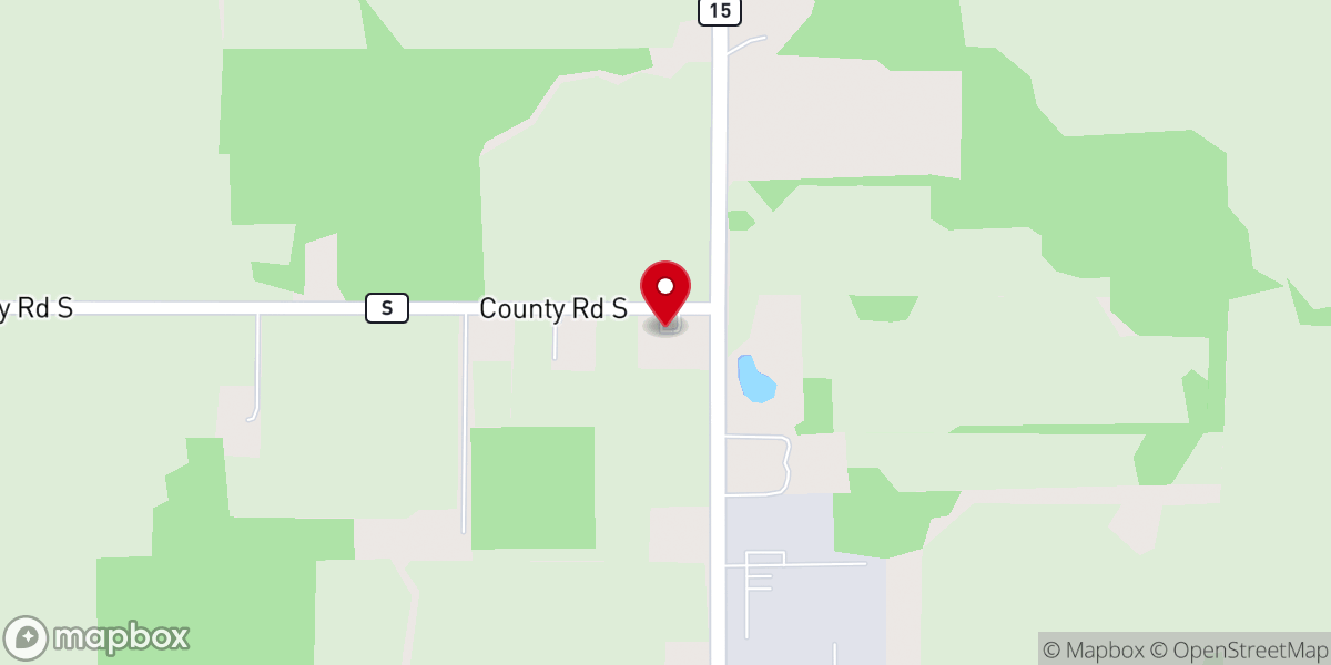 Map showing location of Pioneer Church of the Nazarene