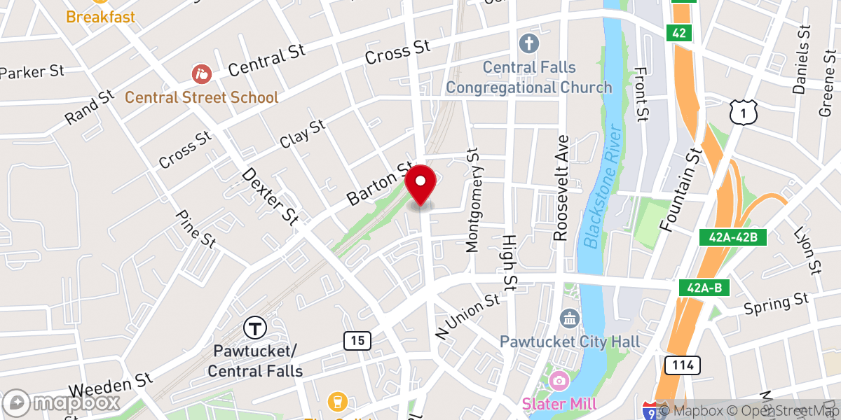 Map showing location of Iglesia Pentecostal Casa de Jehova Lugar Santo