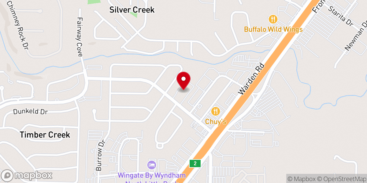 Map showing location of Somers Avenue church of Christ