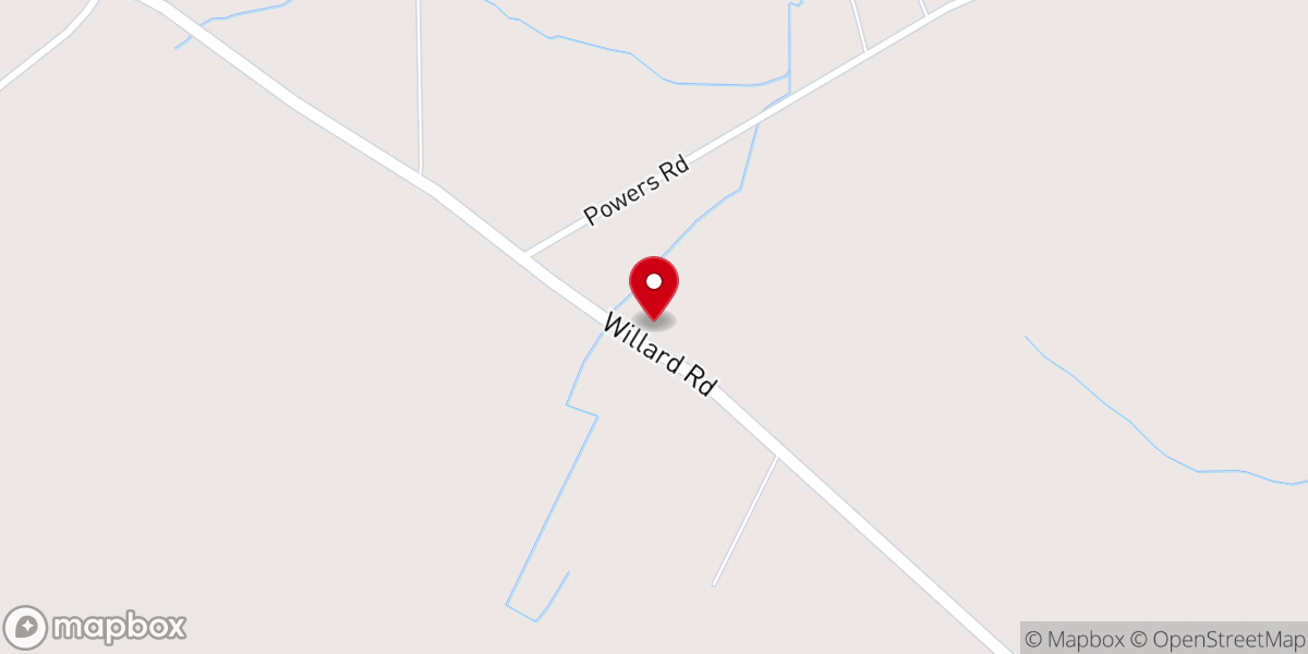 Map showing location of Newkirk Chapel