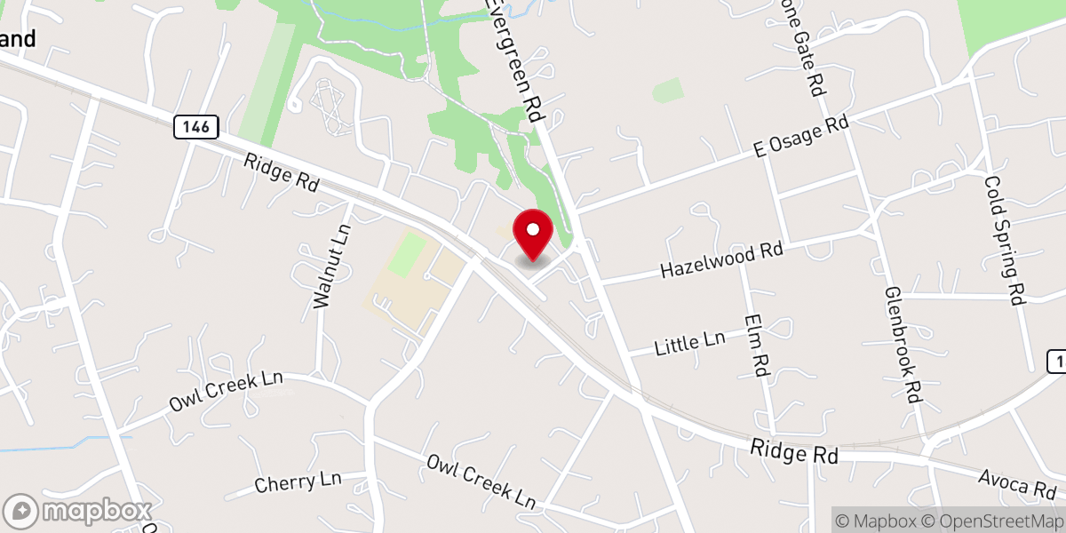 Map showing location of Anchorage Presbyterian Church