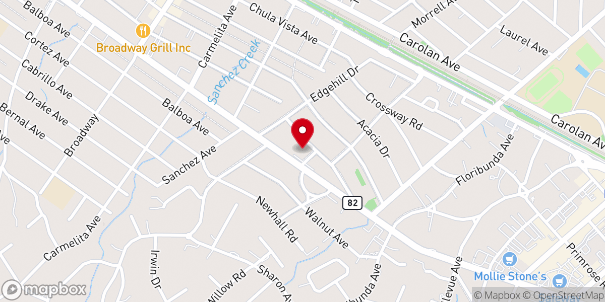 Map showing location of Mohk Yang Presbyterian Church(korean)