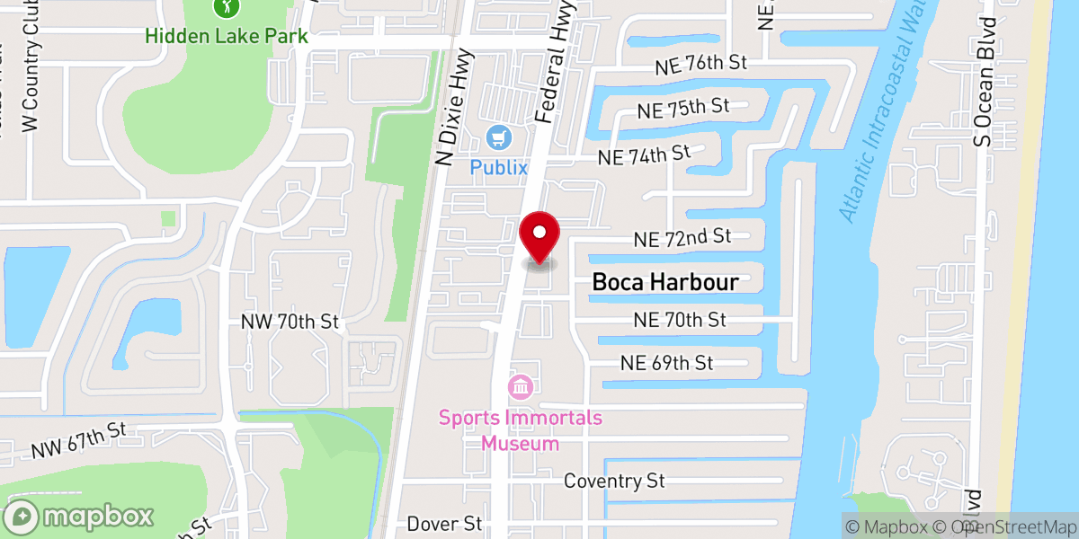 Map showing location of Gutterman Warheit Memorial Chapel