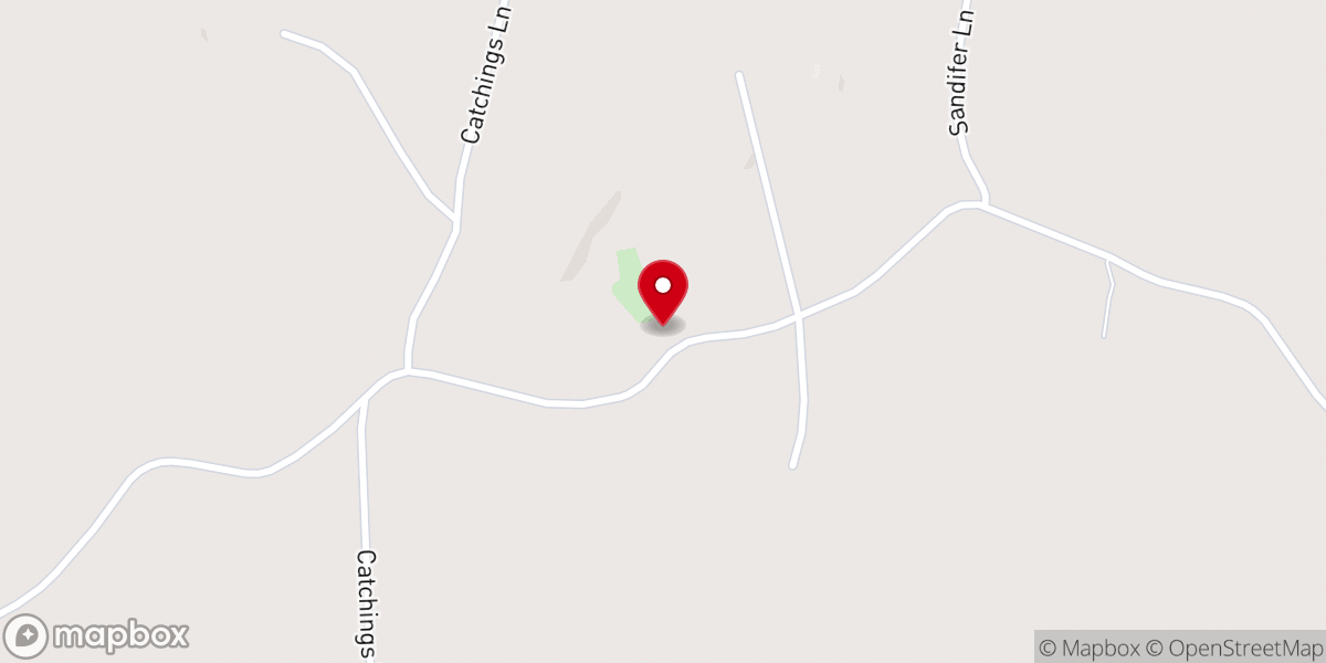 Map showing location of BRUSHY CREEK BAPITST CHURCH