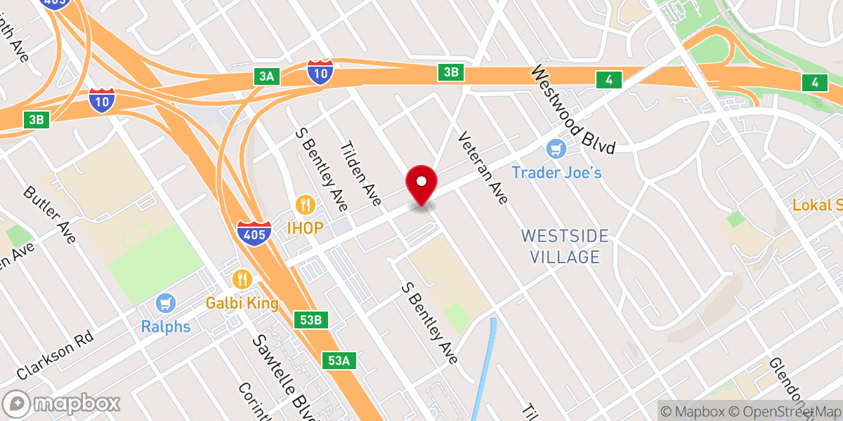 Map showing location of St. John’s Presbyterian Church
