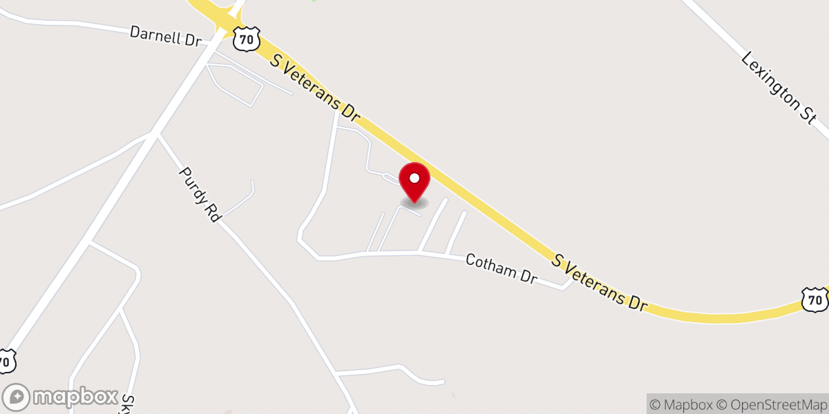 Map showing location of Holy Family Catholic Mission Church