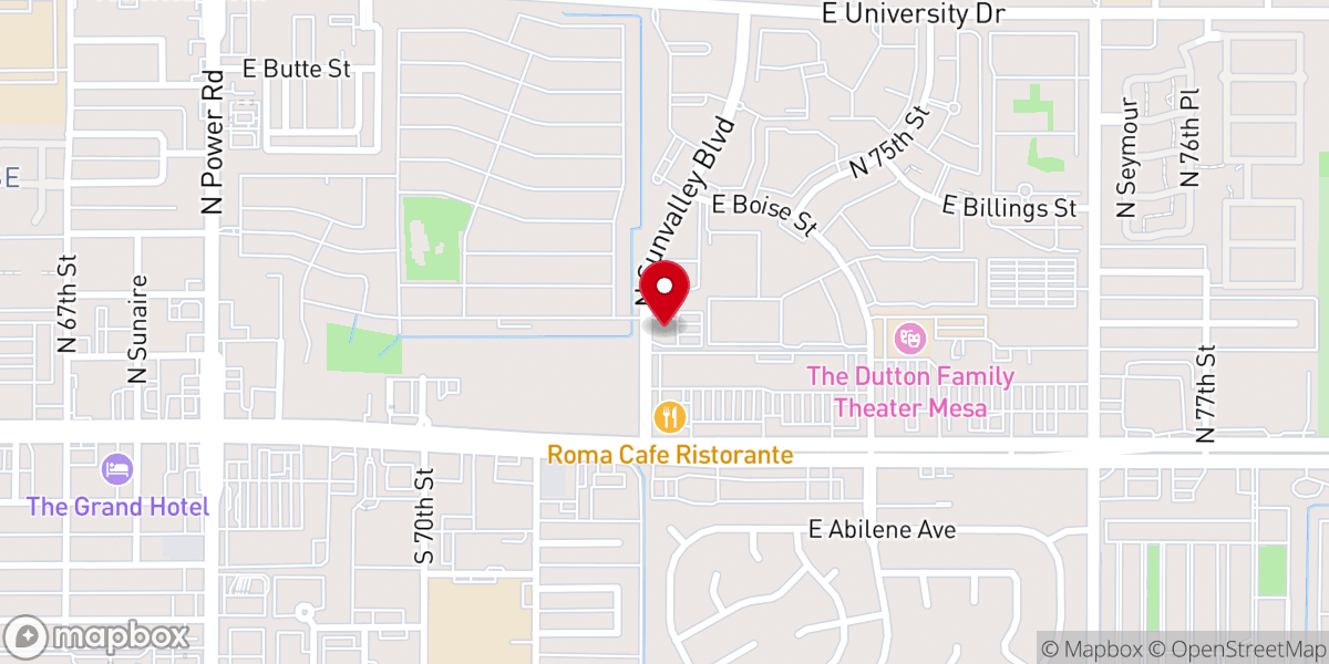 Map showing location of Gethsemane Park Apostolic Church