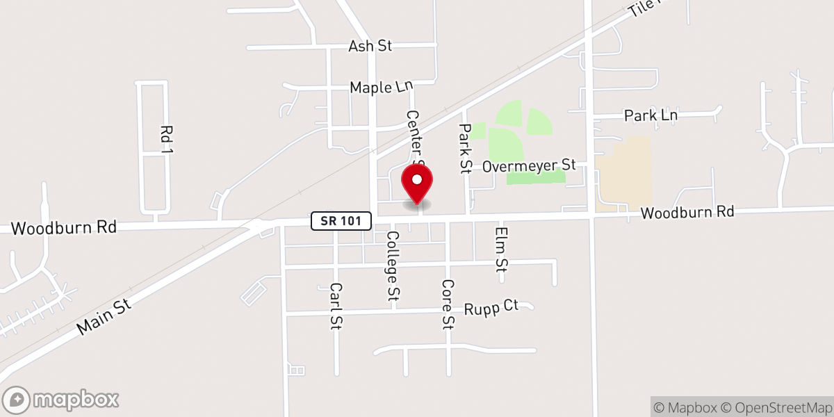 Map showing location of Bet Hashem Congregation