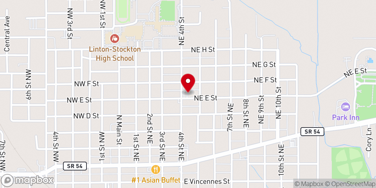 Map showing location of Son Ministries Inc - Food Distribution Center