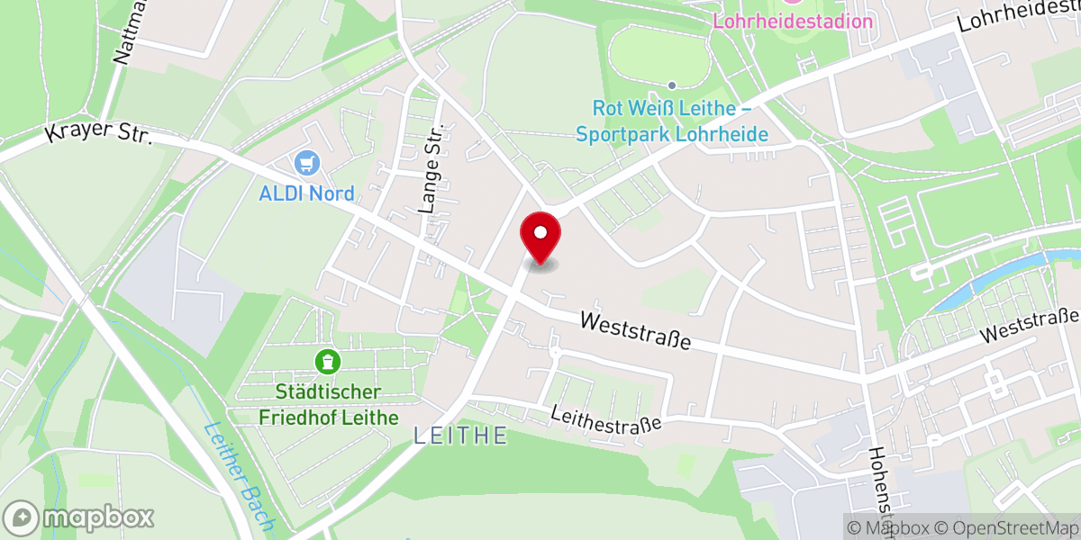 Map showing location of Evangelische Kirchengemeinde Wattenscheid-Leithe