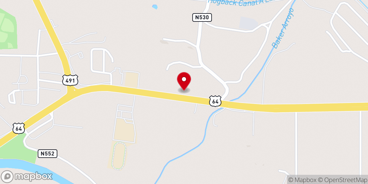 Map showing location of Victory Life Church