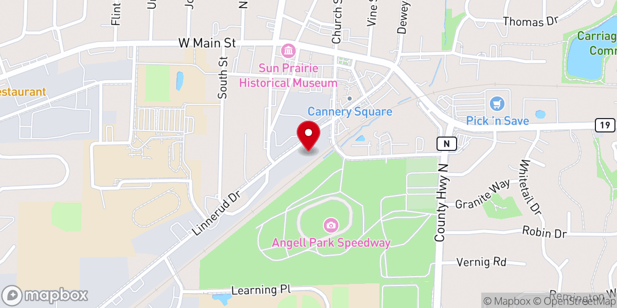 Map showing location of The Faith Place Family Worship Center Church