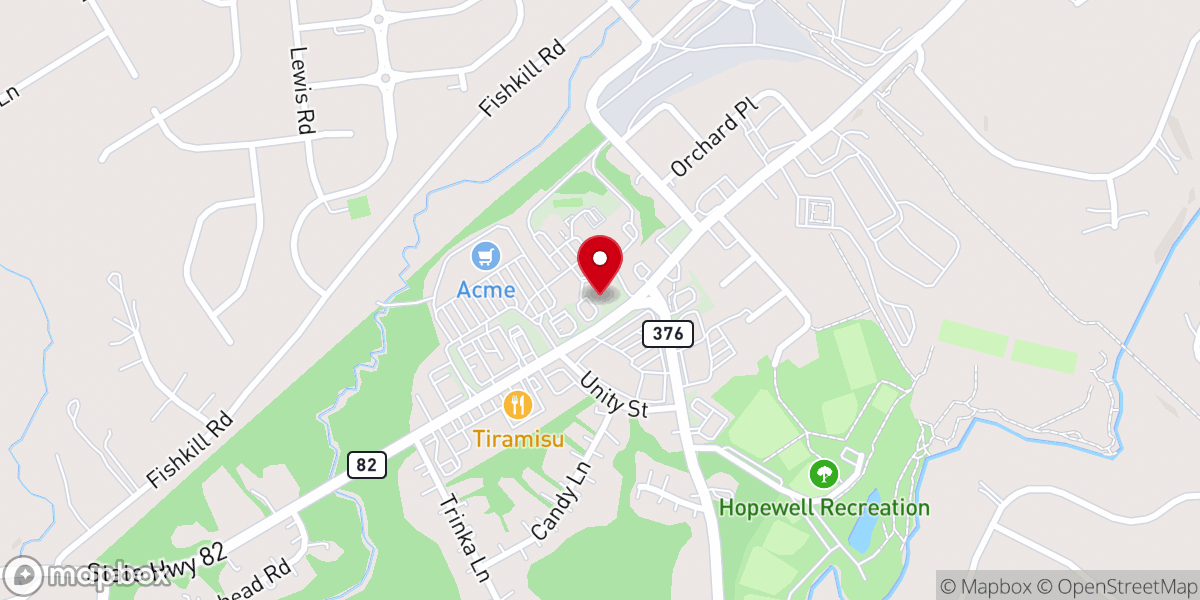 Map showing location of Saint Columba Church Food Pantry - Food Distribution Center