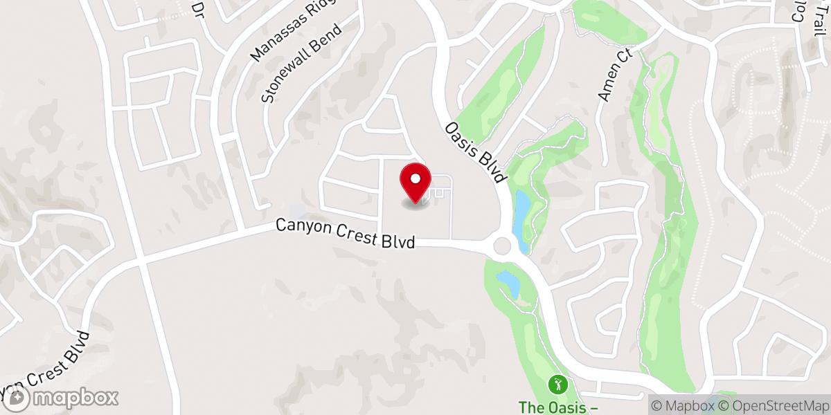Map showing location of La Virgen de Guadalupe Catholic Church