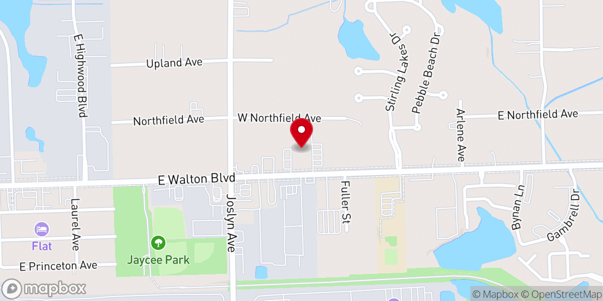 Map showing location of TheBoulevardChurch