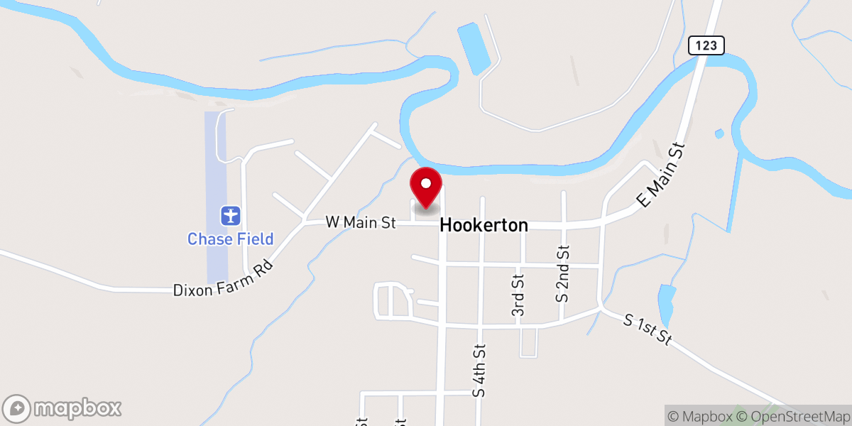 Map showing location of Mt Zion House of Prayer