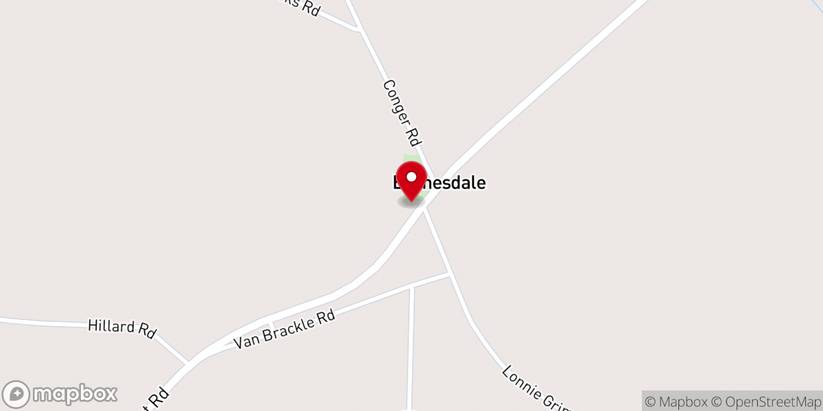 Map showing location of Cross Roads Wesleyan Methodist Church