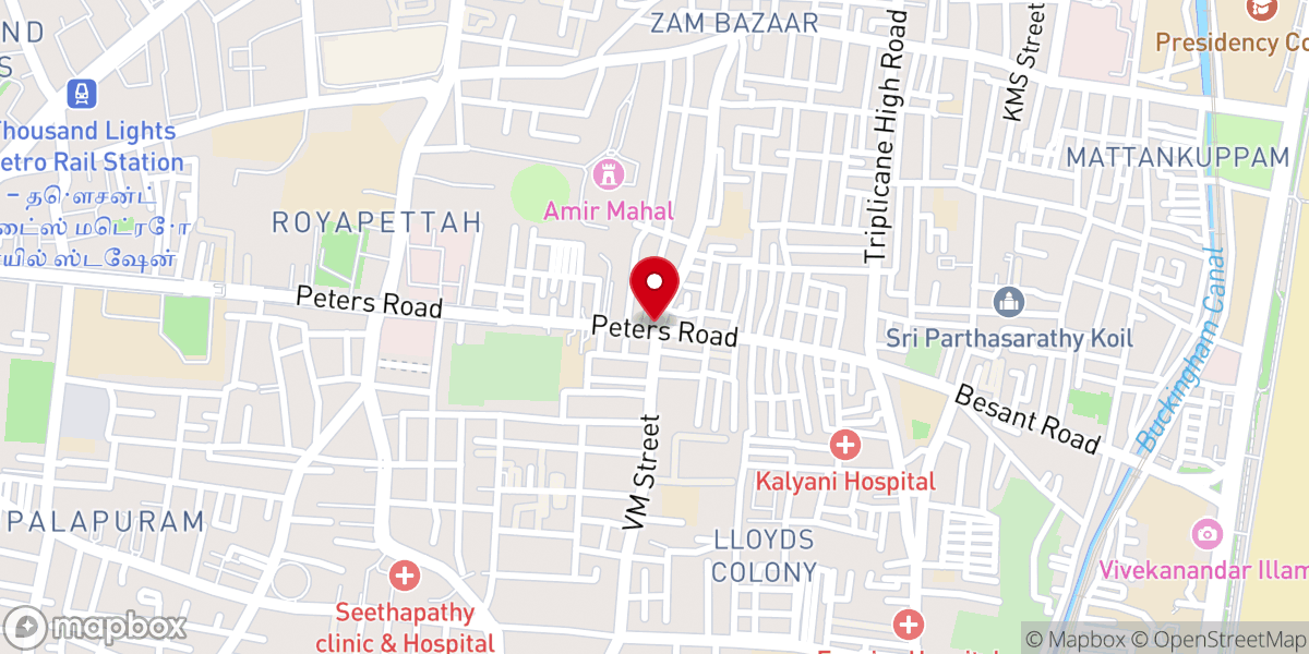 Map showing location of Communion Of Church In India