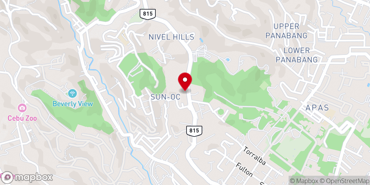 Map showing location of Fortress Bible Baptist Church (FBBC)