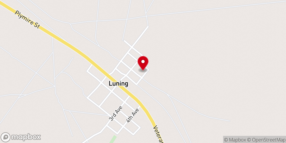 Map showing location of Acfs revival center
