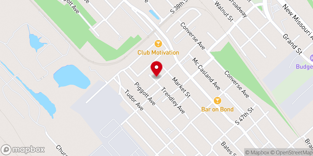 Map showing location of Shiloh MB Church