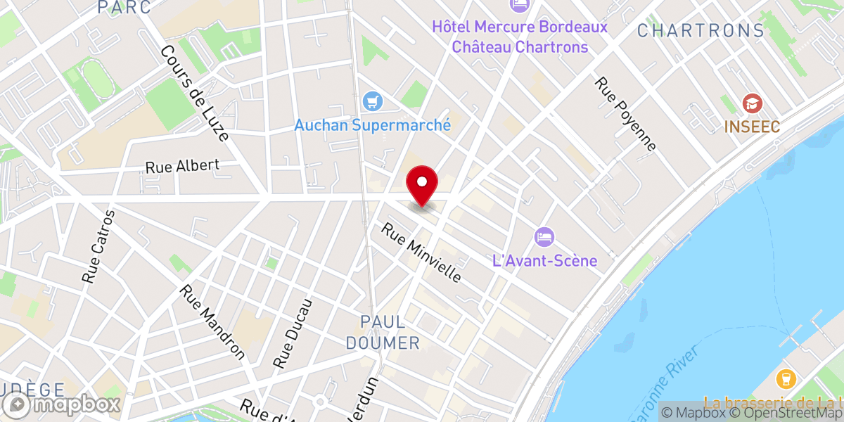 Map showing location of Église Orthodoxe de France Exaltation de la Croix