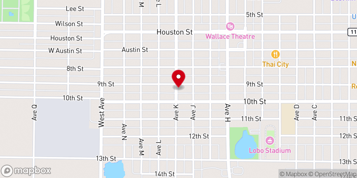Map showing location of Holy Temple Church of God in Christ