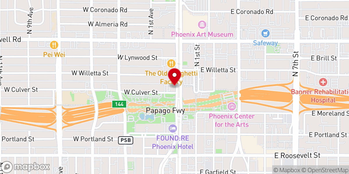 Map showing location of New City Church