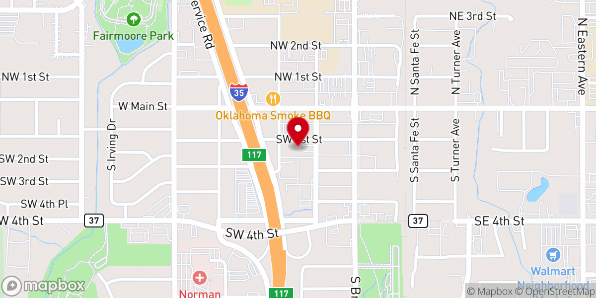 Map showing location of Covenant Life Assembly